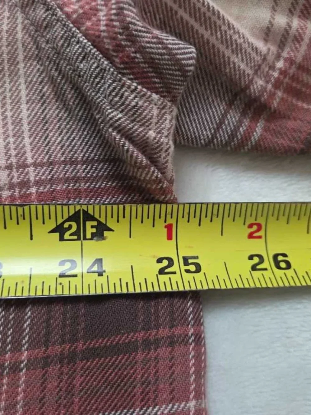 New XL J.Crew cotton hemp blend twill camp collar plaid shirt Sage Pink Brown